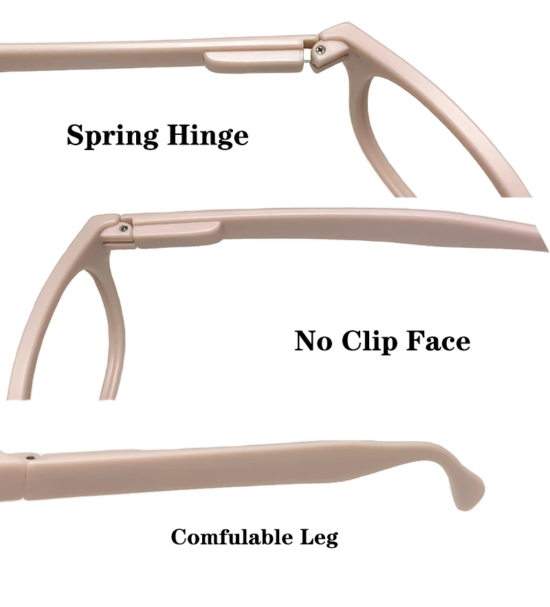 Sighttoo Lesebrille Frauen Runde Brillen Damen Anti Blau Dekorative Gläser Computer Linsen Leesbril Dames – Detail 8