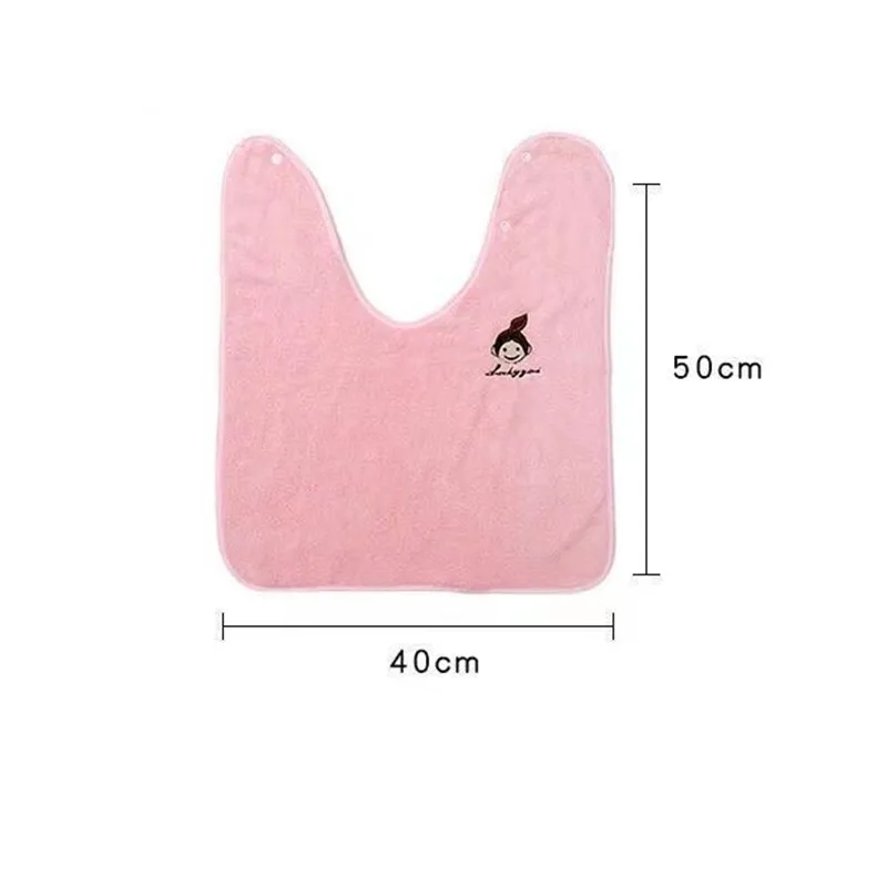 Baby children\'s saliva towel multifunctional baby spit milk bib coral fleece wash towel