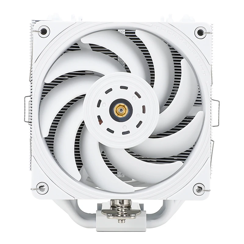 Thermalright-Refroidisseur de processeur U120EX REV.4, blanc, 6 tubes en cuivre, avec ventilateur PWM 120mm 4PIN, adapté pour Intel 115x2011 2066 AM4