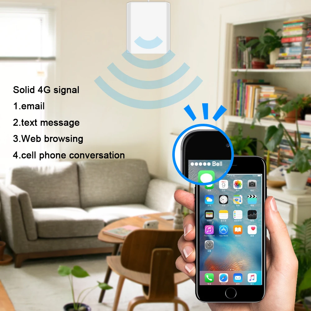 9dBi Panel Indoor Antenna 700-2700mhz N Male 2m Cable for GSM 900 850 1800 UMTS 1900 2100 4G LTE 2600 Signal Booster Antenna #15