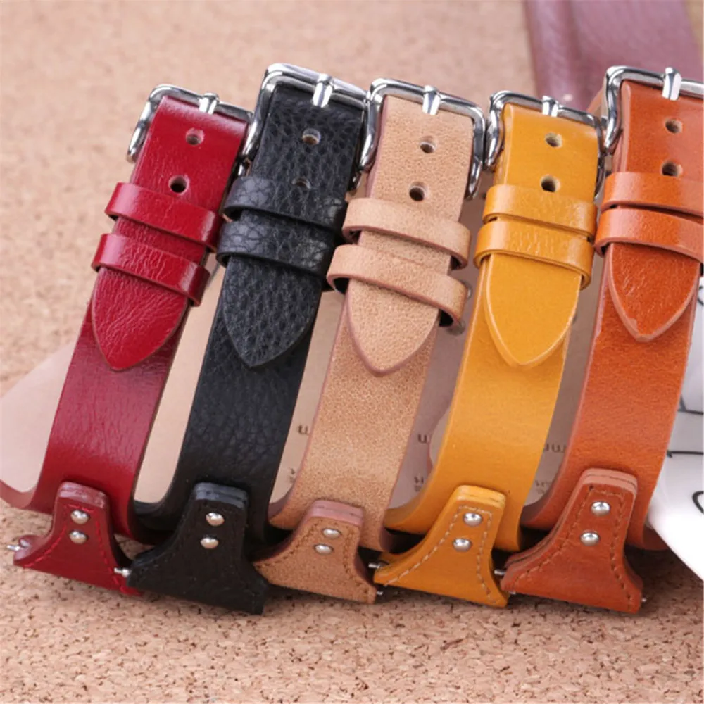 18mm Watch Strap for Fossil ES4114 ES4113 ES3625 ES3616 ES3838 ES4045 Soft Women Genuine Cowhide Leather Wrist Bracelet Band