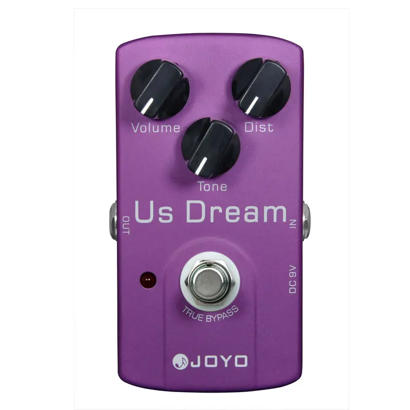 JOYO JF-34 US Dream Distortion Electric Guitar Effects Pedal Single Effect Musical Instrument Guitar Accessories True Bypass