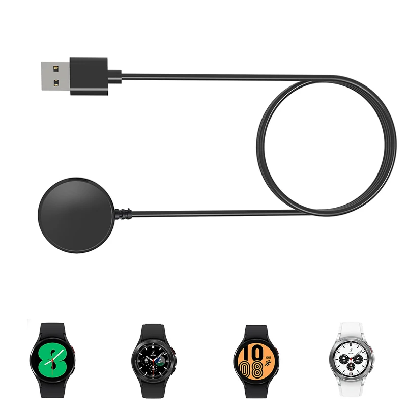 

Dock Charger Adapter USB Charging Cable Base Cord Wire For Samsung Galaxy Watch 4 40/44mm Classic 42/46mm 46mm eSIM Smart Watch