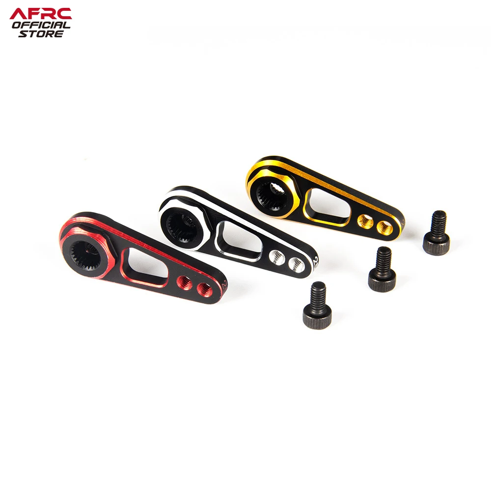 AFRC-SH02 25T CNC Tow-way Servo horn Arm For 1/8 RC Crawler Traxxas TRX4 Metal Upgrade Parts RC Car DIY Assembly Upgrading