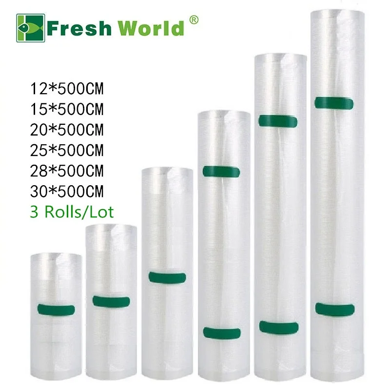 Vacuum Sealer Roll For Food Storage Packing Sealing Machine BPA-Free Fresh Keeping Plastic Vaccum Bag