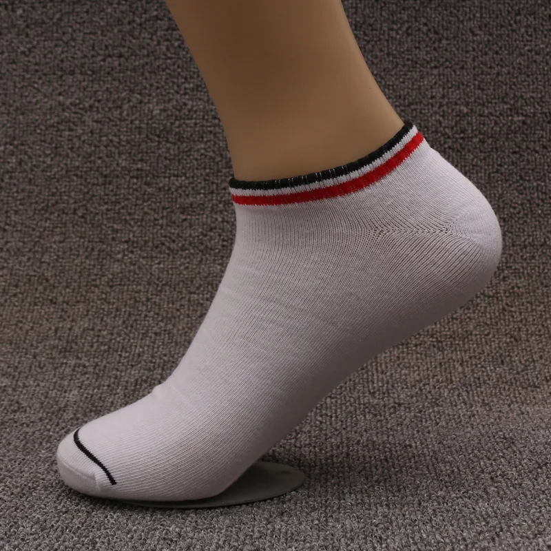 Men Cotton Ankle Short Socks EU43-47 Plus Large Big Size Socks Hip Hop Casual Wear Soft Low Cut Mens Socks Chaussette Homme Sox