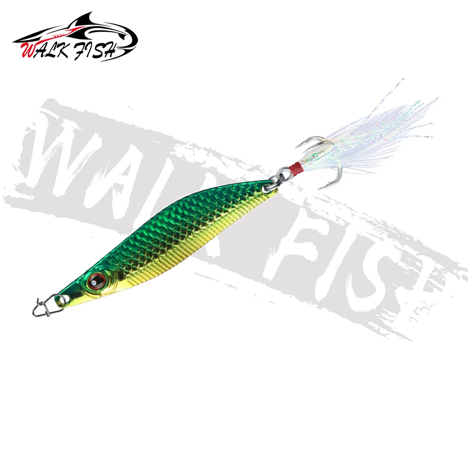 Señuelo cuchara WALK FISH para lubina y Crappie – Metal agua dulce - imagen 4