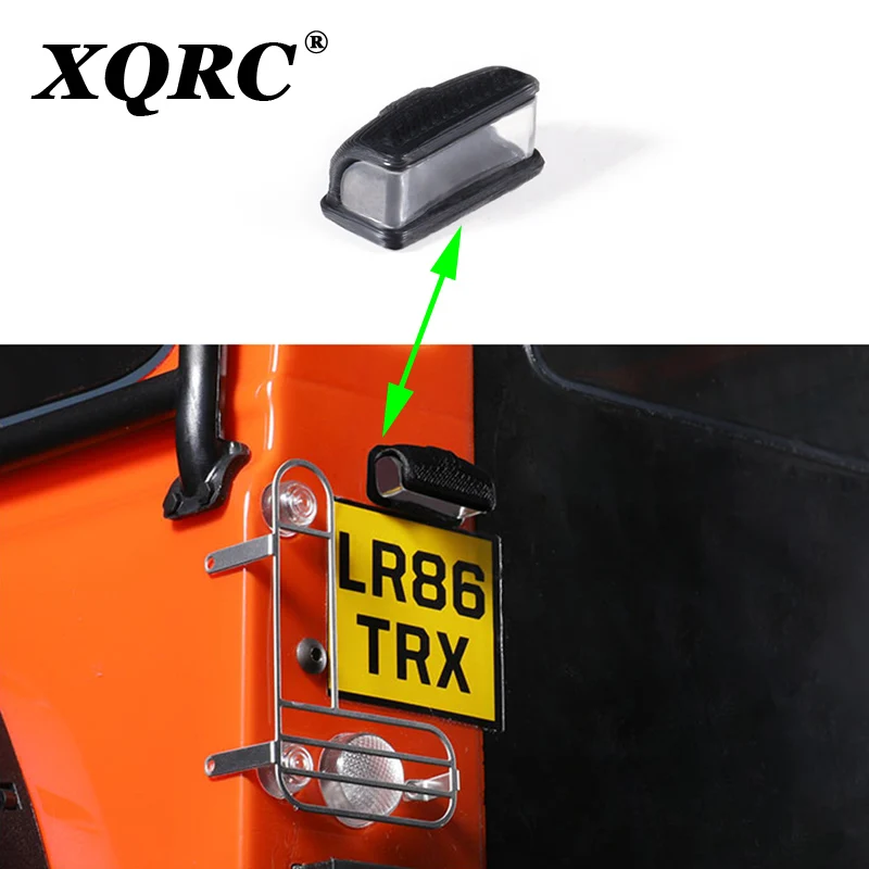 RC car simulation license plate light License plate light for 1/10 1/8 TRX4 G500 TRX6 G63 AXIAL SCX10 RC4WD D90 TF2