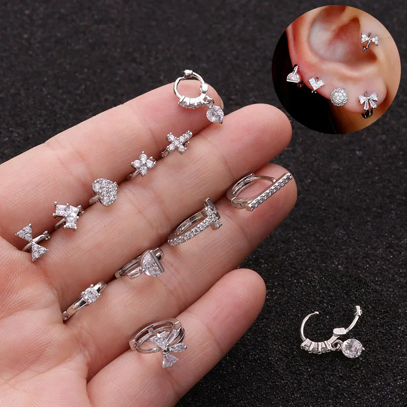 1-peca-mix-design-simples-pequeno-zircao-pequeno-5-mm-circulo-orelha-aros-osso-manguito-brincos-bonito-cobre-cruz-coracao-aros-orelha-joias