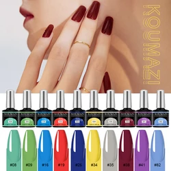 KOUMAZI 90 Colors 7ML Nail Gel Polish Nail Supplies Vernis Semi Permanent Nail Art Manicure Soak Off LED UV Gel Nail Varnishes