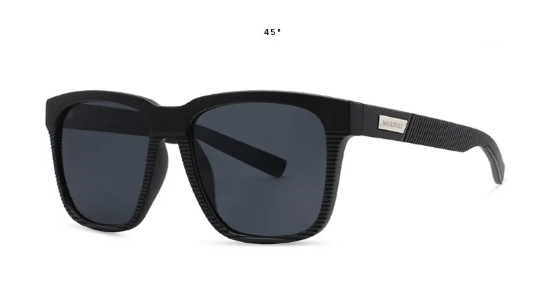 JULI Quadratische, übergroße, polarisierte Sonnenbrille für große Köpfe, Herren, Retro, Vintage, XXL, supergroße Sonnenbrille, UV-Schutz, MJ8023 – Detail 4