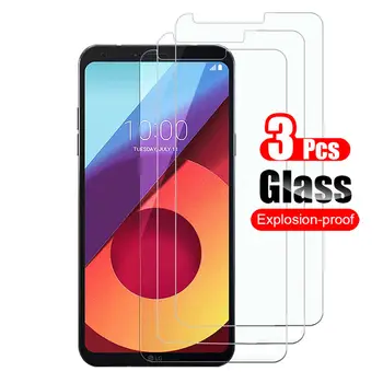 3ks tvrzeného skla pro LG Q6 Sklo pro LG Q6a Q6 Plus M700N Tvrzená ochranná fólie pro telefon 9H Čirá 6 nejlepší prodej Displej LG X6 - №3
