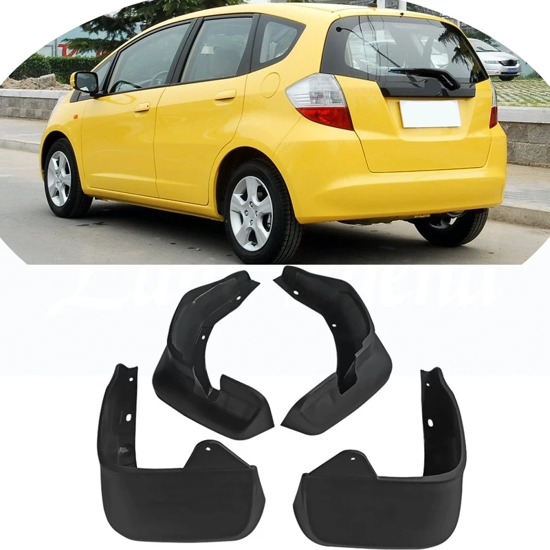 for Honda Fit Jazz Hatchback Hatch 2004~2008 2005 2006 2007 Mudguard Mud Flaps Guard Splash Flap Mudguards Car Accessories