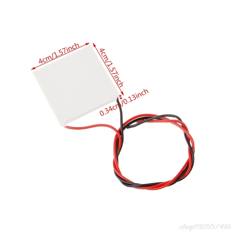 High Temperature Thermoelectric Power Generator Peltier TEG Module 40x40mm O29 20 Dropshipping