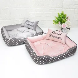 2024 Dog Dot Bed Four Season Use Comfortable Camas Para Perros Beds For Small Medium Dogs Top Quality Cats Sleeping Cave