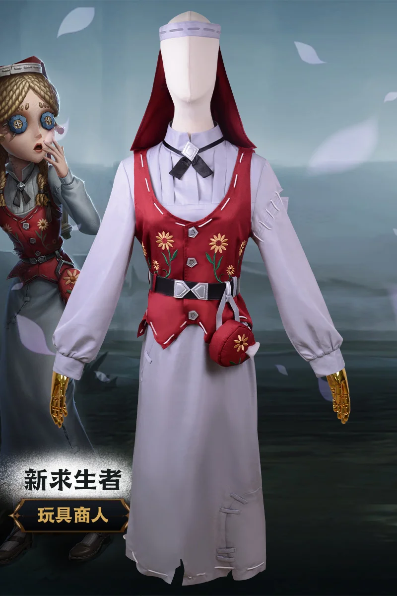 Game Identity V Toy Dealers Anne Lester Cosplay Costume Women Fancy Dress Halloween Carnival Uniforms Custom Made