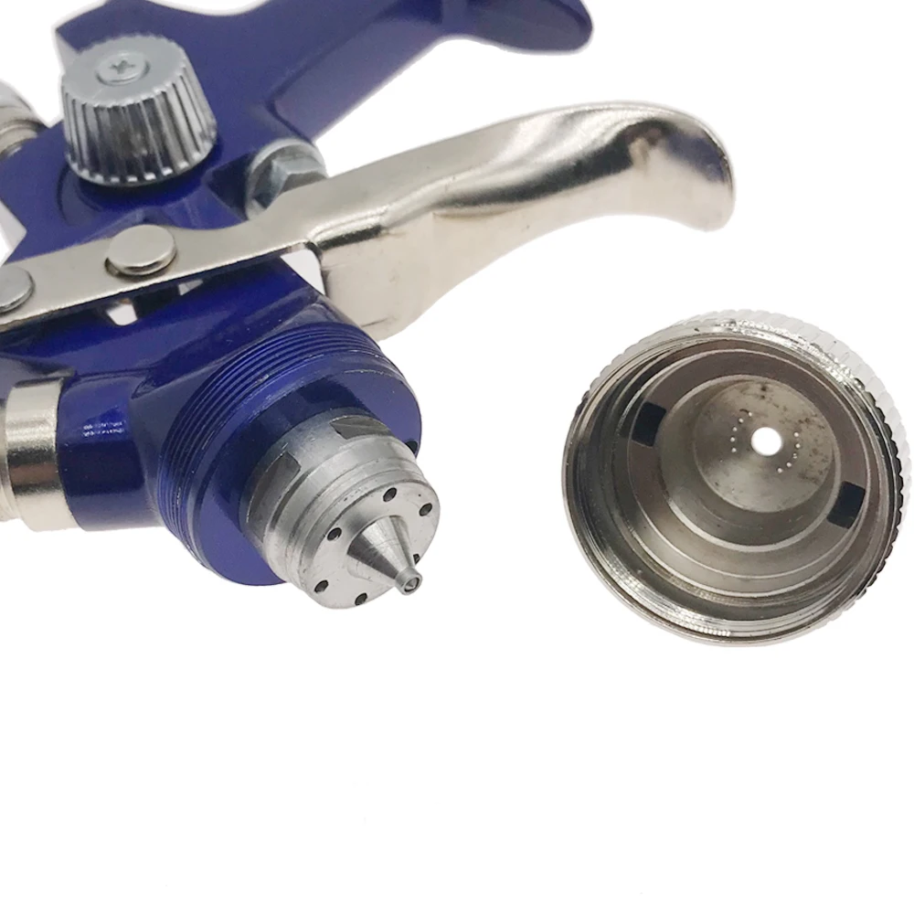 Imagem -06 - Mão Pneumática Manual Spray Paint Gun Kit Grupo Bico Substituir Bico 1.4 mm 1.7 mm 2.0 mm Hvlp H827