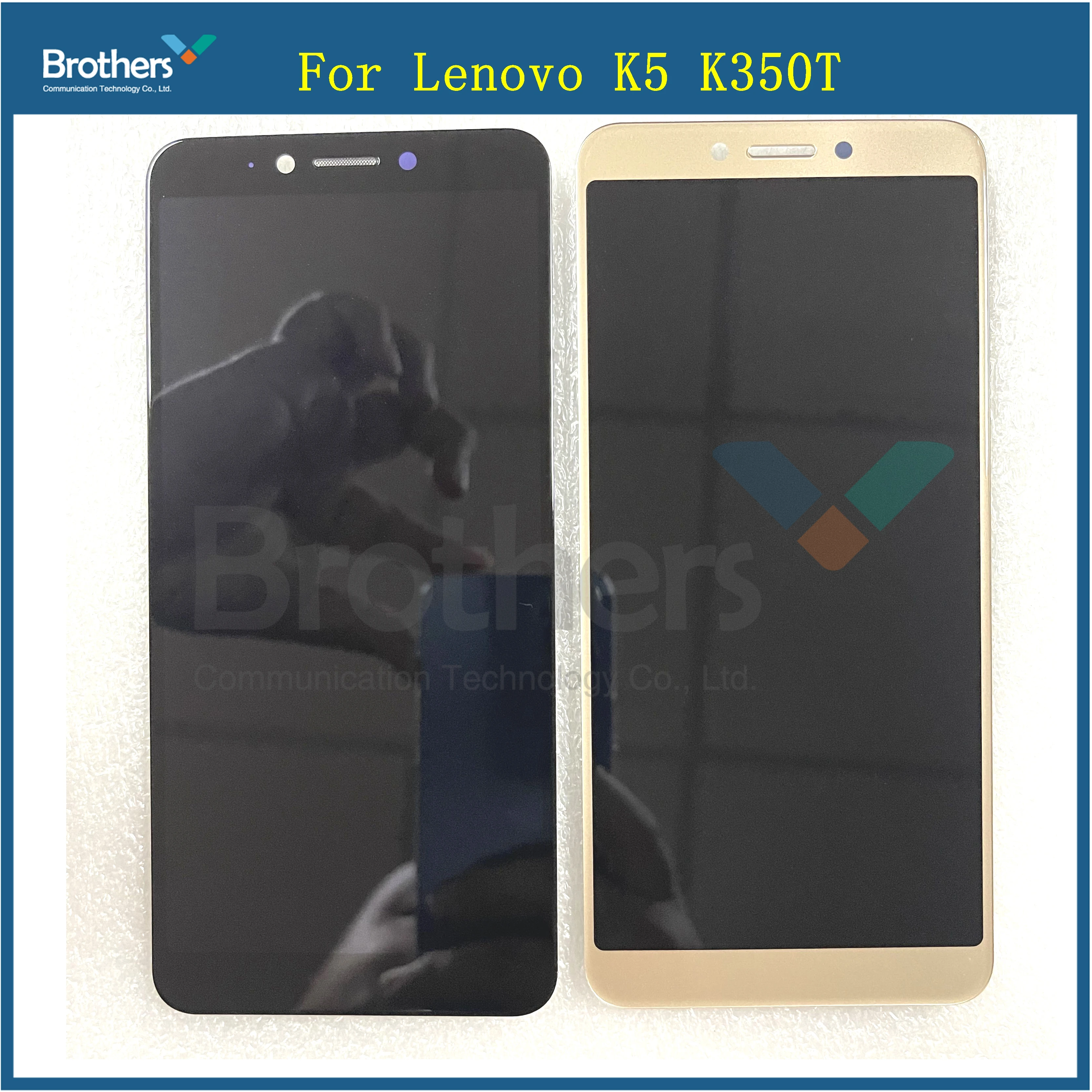 

5.7" LCD For Lenovo K5 2018 K350T LCD Display Touch panel Screen sensor Digitizer module With Frame Assembly Replacement parts