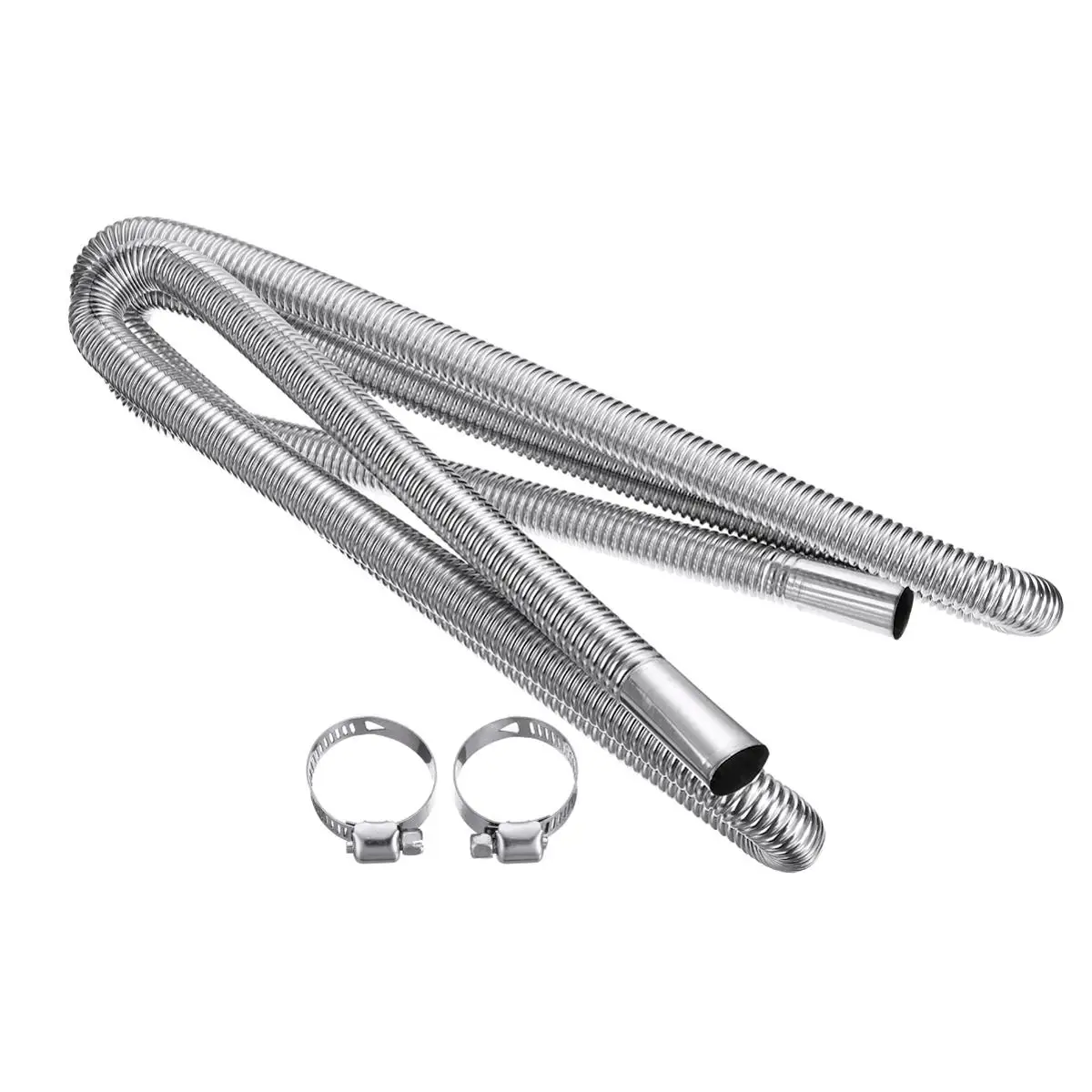 60/100/200/300cm Car Air Parking Heater Ducting Pipe Hose Tube Exhaust Muffler Silencer For Diesel Heater For Webasto