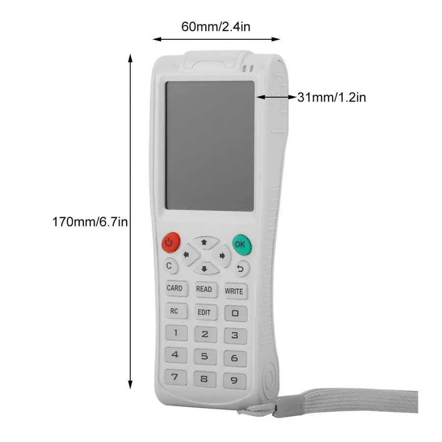 Imagem -02 - Versão Inglesa Recente Icopy com Função de Decodificação Completa Máquina de Chave de Cartão Inteligente Copiadora de Nfc Rfid Leitor de Identificação ic Gravador Duplicador