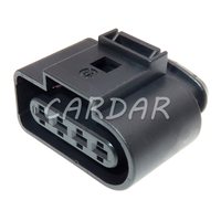 1 Set 4 Pin 3.5 Series 8K0 973 724 Automobile Ignition Coil Wire Cable Harness Waterproof Socket For VW Audi