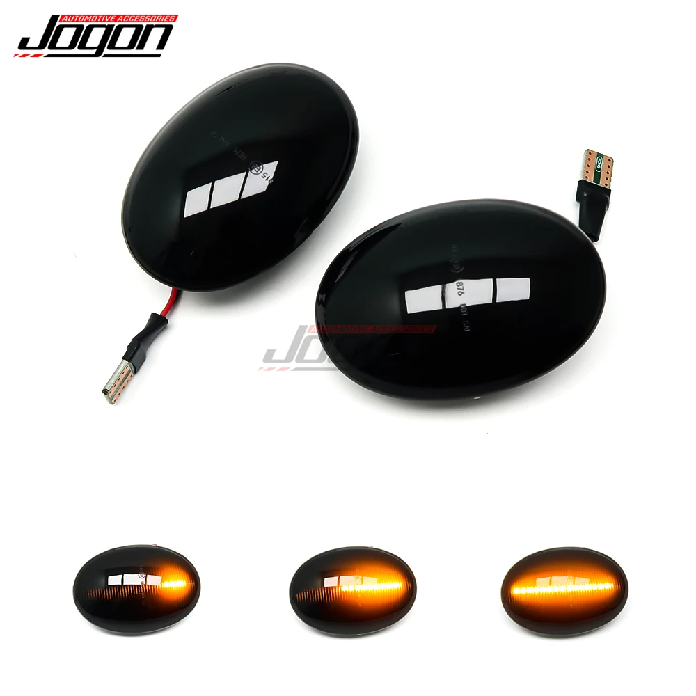 LED Dynamic Turn Signal Lamp For Mini Clubman R55 Cooper R56 R57 Coupe R58 R59 Car Side Fender Indicator Light Side Marker Lamp