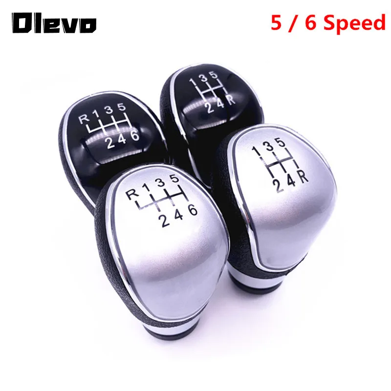Pomo de palanca de cambios de 5/6 velocidades para Ford Focus mk2 FL, Focus mk3, Fiesta mk7, Mondeo mk4, Transit Connect, Kuga, C-Max, B-Max, S-Max