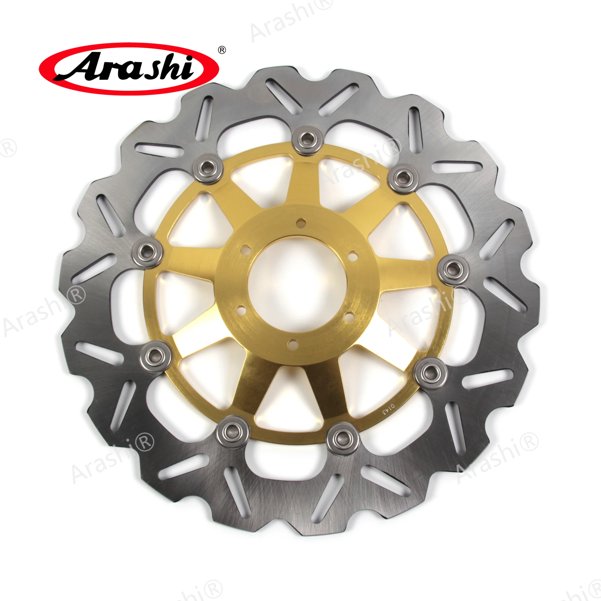 Arashi 1 Set For HONDA CBR1100XX 1999 - 2007 Front Brake Disk Rear Brake Disc Rotor CBR1100 CBR 1100 XX 2000 2001 2002 2003 2004