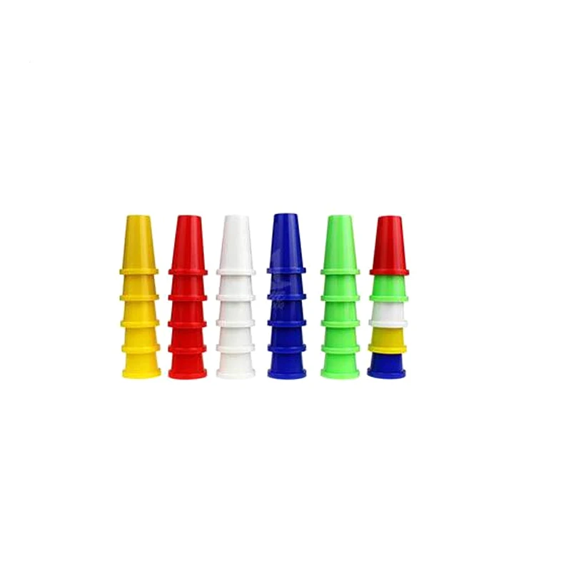 Magic fingertip finger stall colorful thimble magic tricks cups prop stage Magia Show E3099