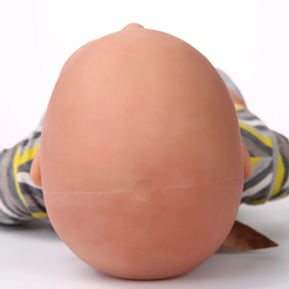 IVITA Versand aus Spanien: 100% Vollsilikon Reborn-Babypuppen, Lebensecht Bemalte Realistische Neugeborenen-Babypuppen Spielzeug – Detail 3