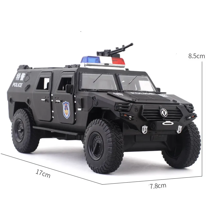 Hot alloy pull back military artillery Armored car model,1:28 simulation acousto-optic off-road vehicle toy,free shipping