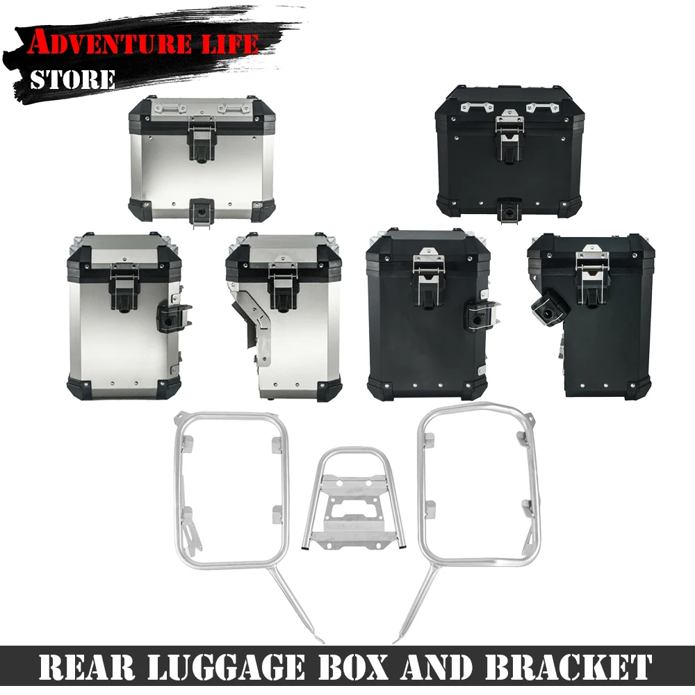 Motorcycl Rear Luggage Box Side Boxes Saddlebag  Top Case Box Bracket For BMW G310GS G 310GS G310 GS 2017 2018-2020 Saddle bag