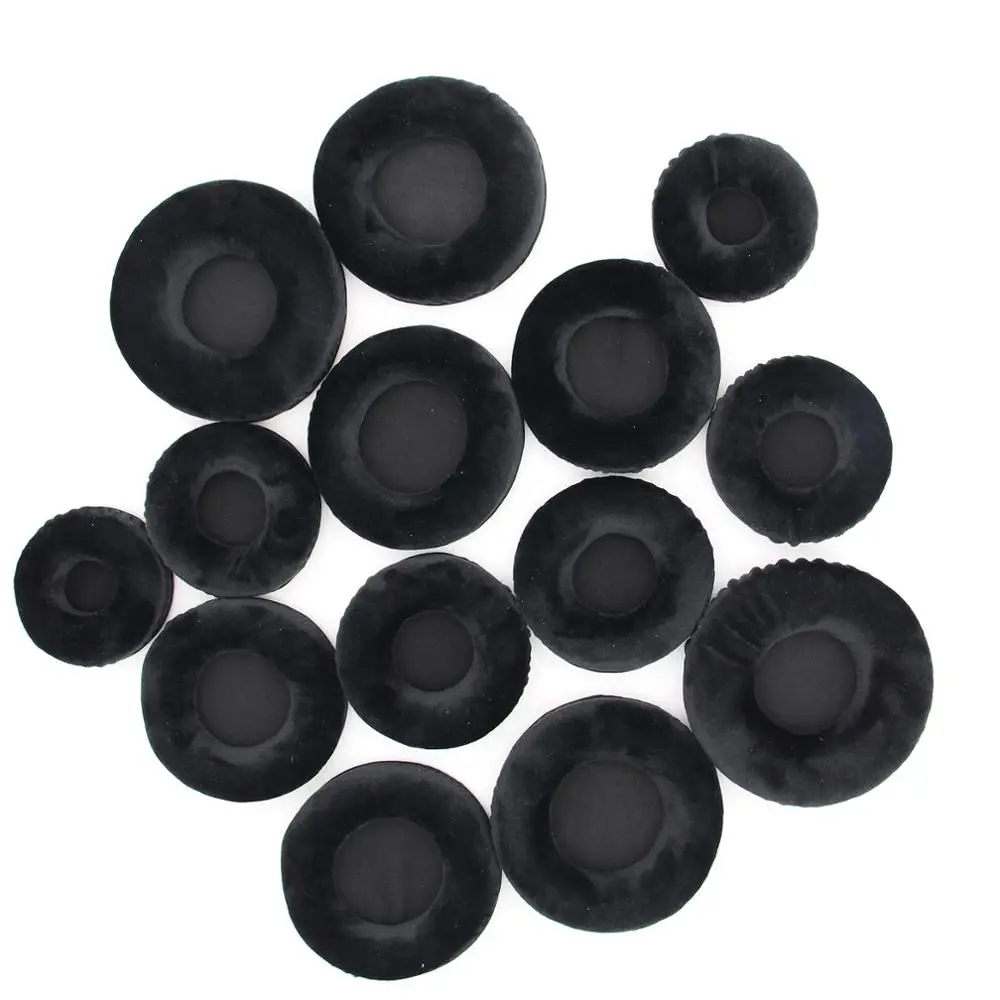 Zachte Fluwelen Earpad 50Mm-110Mm Foam Ear Pads 70Mm 100Mm Kussens Voor Sony Voor Akg voor Sennheiser Voor Ath Voor Philips Hoofdtelefoon