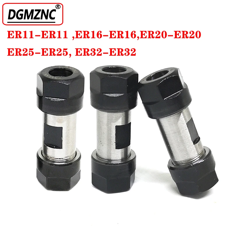 para Er11 Adaptador Porcas Dobro Er16 Er20 Er25 Er32 Eixo do Motor do Eixo para a Máquina Cnc Er11