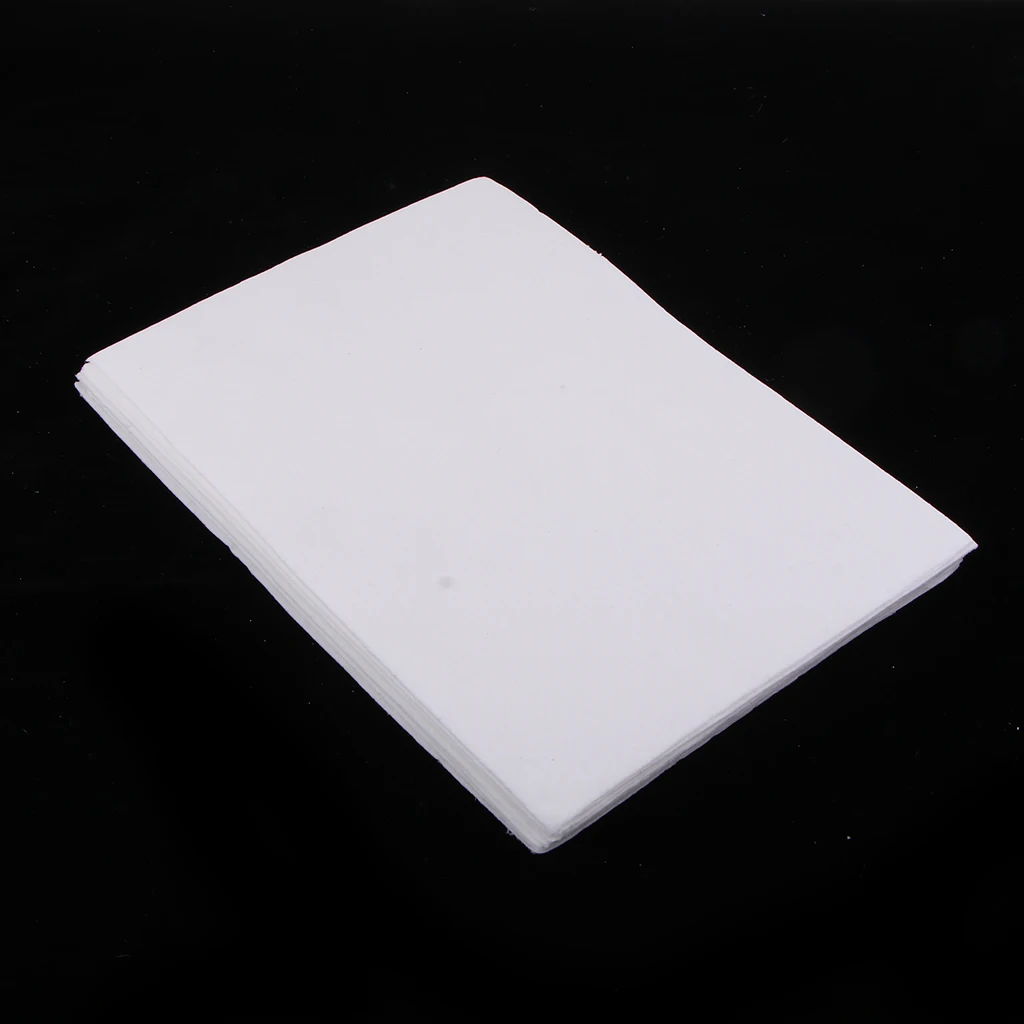 10x 210x297x1mm Microwave Kiln Glass Fusing Paper Ceramic Fiber Square Paper