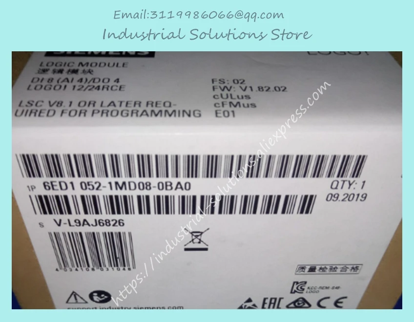 

Brand New 6ED1052-1HB08-0BA0 6ED1052-1FB08-0BA0 6ED1052-1CC08-0BA1 1MD08-0BA0 TO 1MD08-0BA1 6ED1055-1MB00-0BA2 PLC LOGIC Module