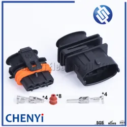 4 Pin male or female Auto Sealed Automotive Connector For MAP Sensor Plug 1928404745 368162-1 1 928 404 745