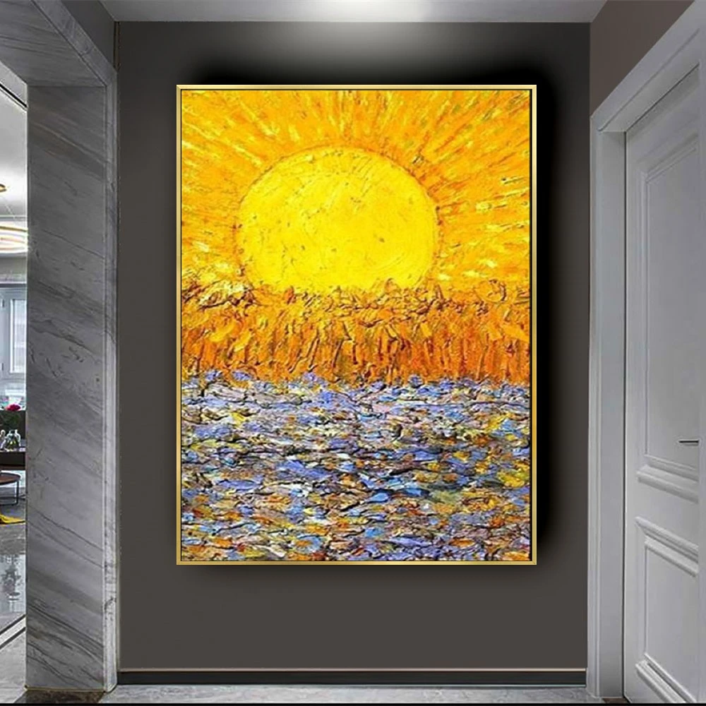 Large 100% Handmade Abstract Canvas Wall Art Modern Oil Painting On Cnavas Contemporary Decor Artwork Home Hotel Office Decor