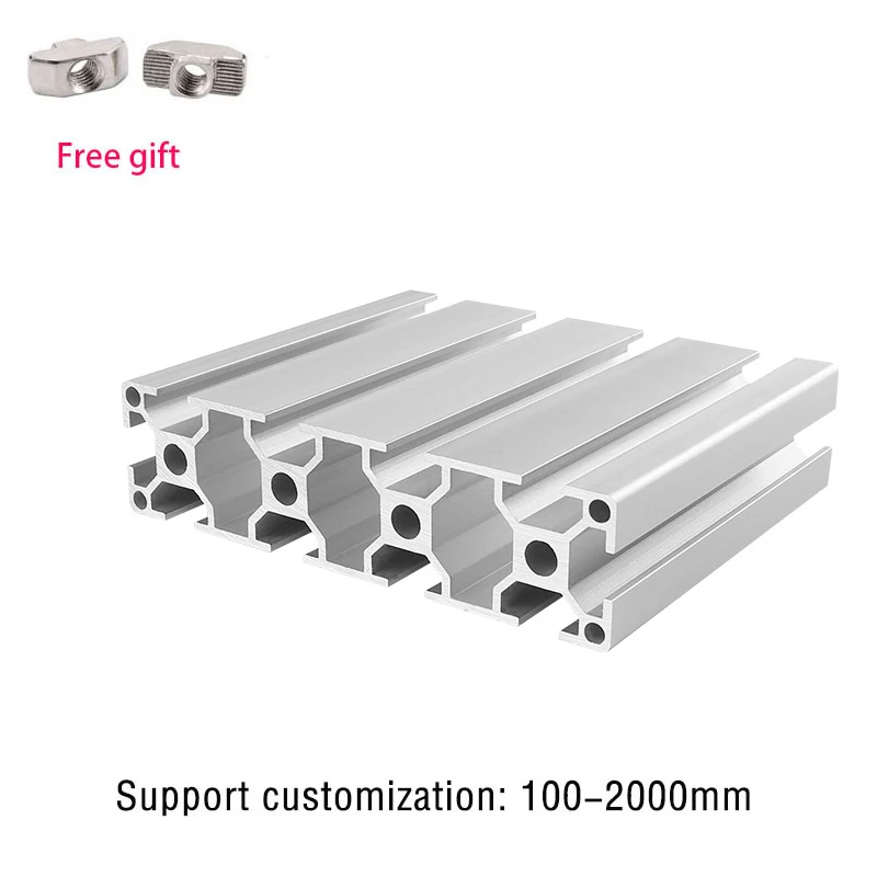 1pcs 30120 Aluminum Profile Extrusion Linear Rail for DIY 3D Printer Workbench European Standard Brackets DIY 300mm 500mm 600mm