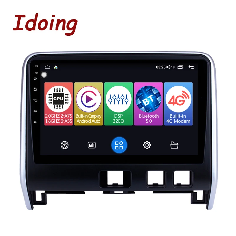 

Idoing10.2"Car Radio Multimedia Video Player For Nissan Serena 5 C27 2016-2019 V C27 2016 - 2021 Right Hand Driver Head Unit