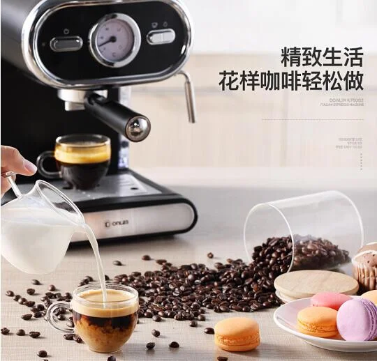 Donlim اسبريسو الايطالية مقهى آلة المنزلية مضخة البخار المنزل صانع القهوة 20BAR رغوة الحليب شبه التلقائي DL-KF5002 مكتب لتقوم بها بنفسك