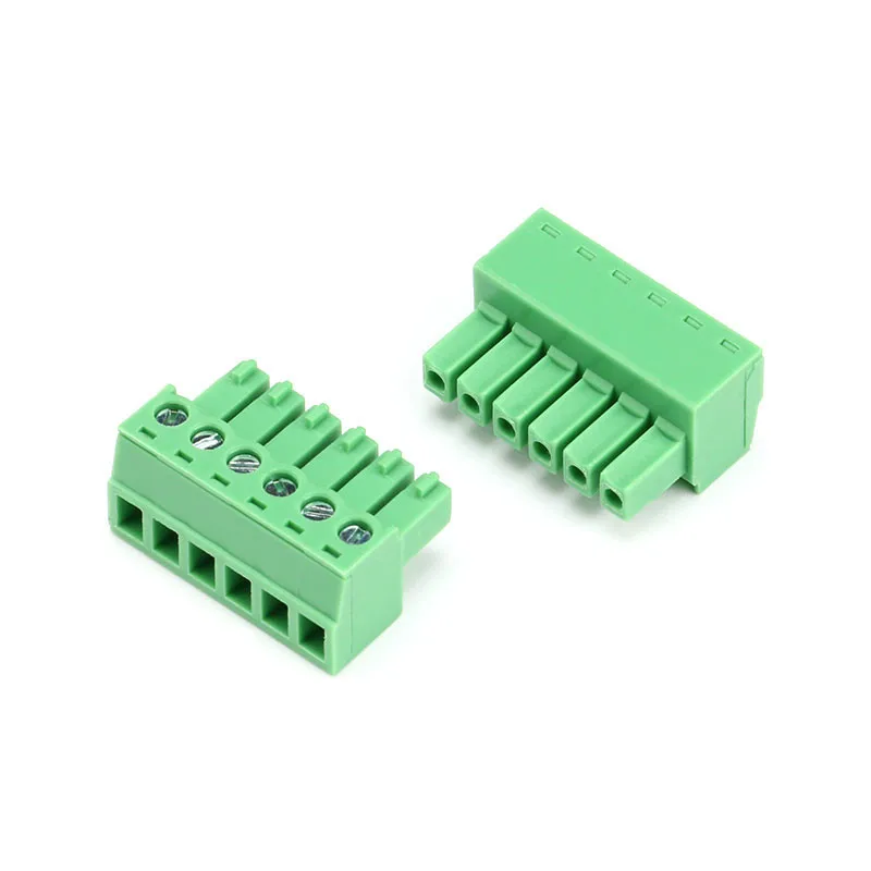 5PCS  Plug-in PCB Terminal Block KF2EDG Pitch 3.81mm 2/3/4/5/6/7/8/9/10/12P Pin KF2EDGK-3.81 Terminal Straight Needle Socket