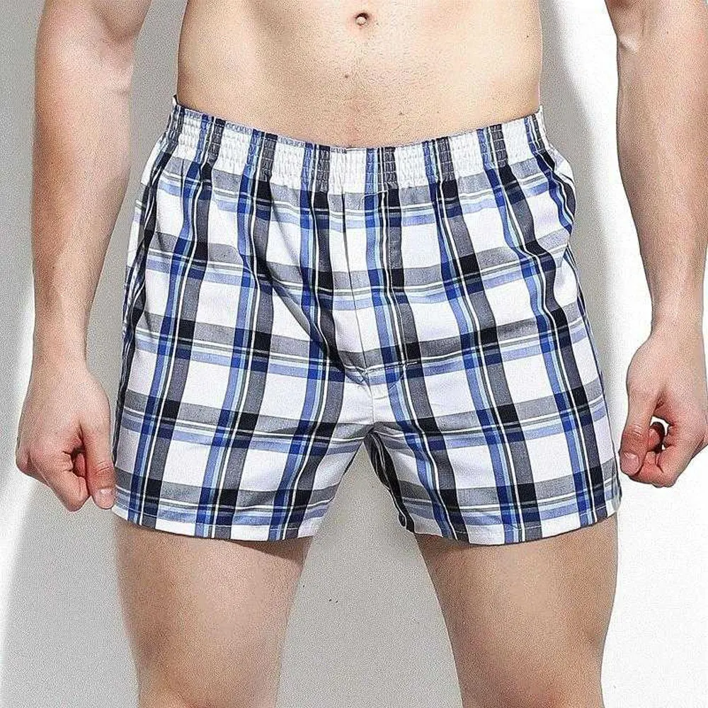 Short Homme 100% Full Cotton Homme Cueca Boxer Masculina Men Cuecas Male Panties Arrow Pants Plus Size S-XXXL