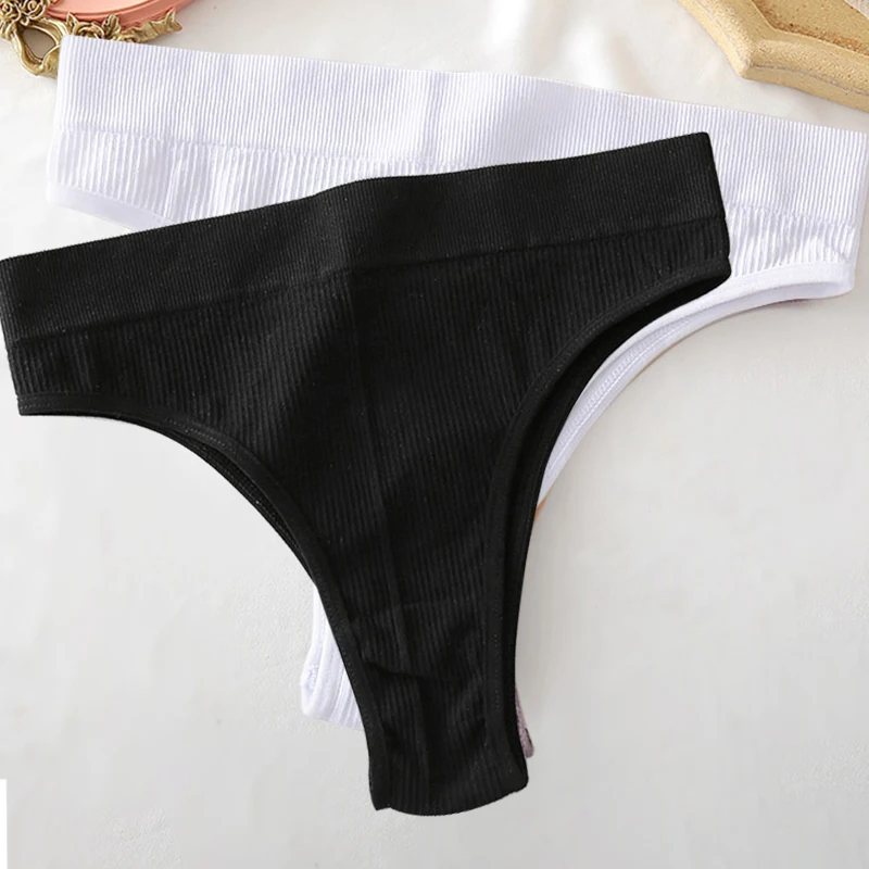 Nahtlose Frauen Pantys Mädchen Tangas Hohe Taille Weiche Frau Slip Mode 6 Einfarbig S-XL Sexy Unterhosen Für Frauen Neue