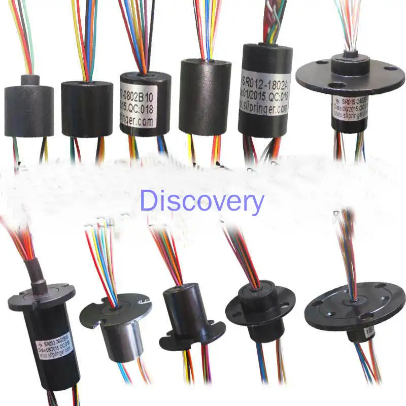 18 Channel Miniature Slip Ring 18 Core Conductive Slip Ring 18 Wire Cap Type Slip Ring Head High-definition Slip Ring