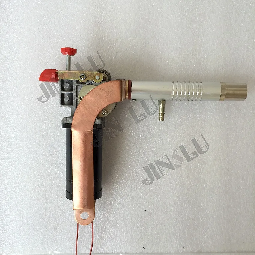 NBC-200 mig mma spool arma de soldagem push pull alumínio tocha 5m/8m sem euro conectar