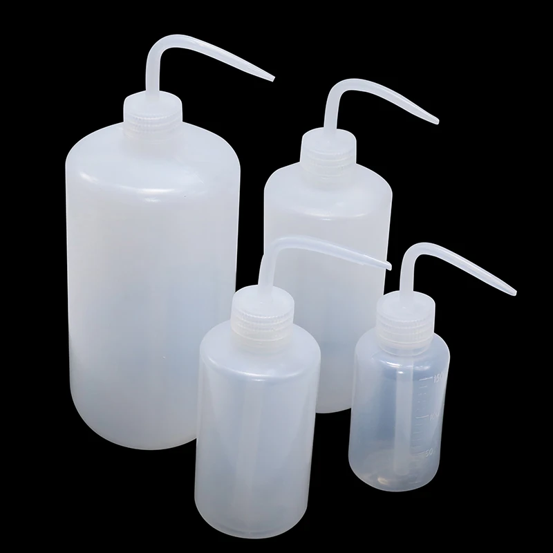 2 Pcs Watering Pot 150/250/500/1000ml Long Curved Meat Transparent Water Bottle Liquid Container Spray Bottle Kettle Watering