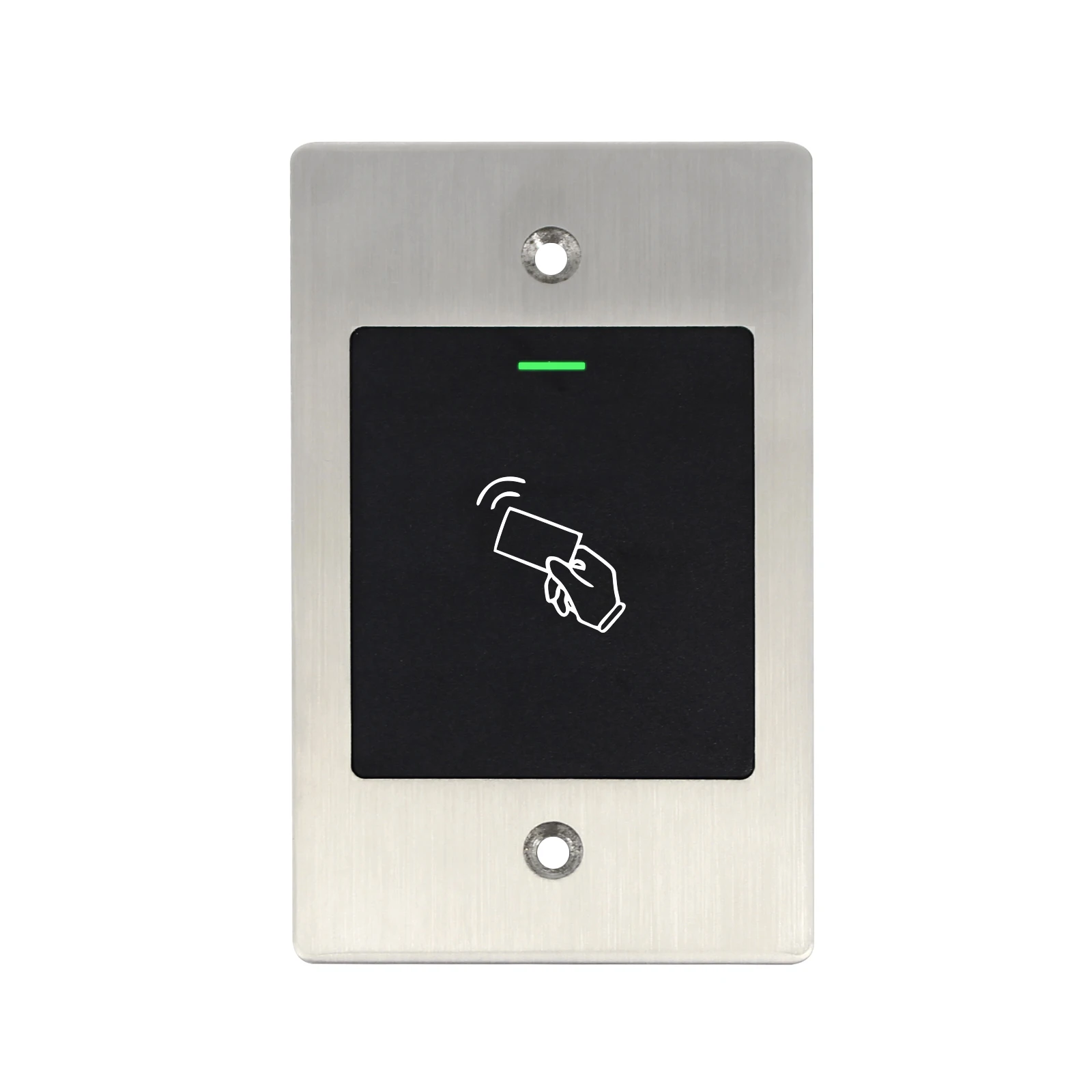 125KHz RFID fingerprint access control reader metal shell door lock IP66 waterproof wall-mounted embedded  input  output Wiegand