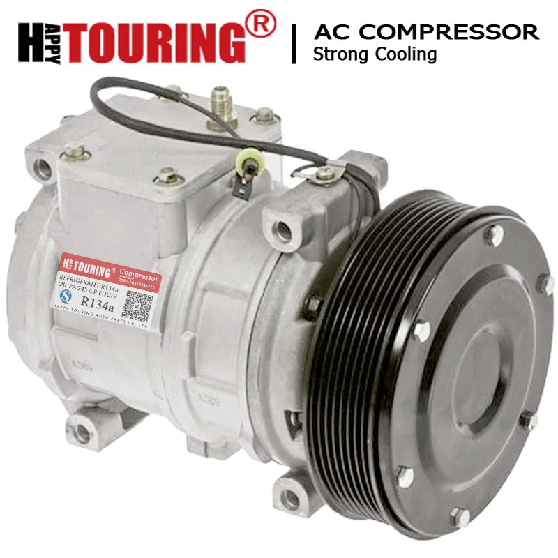 

10PA17C AC Compressor For JOHN DEERE TRACTOR 7000 8000 COMBINE 9000 SERIES RE46609 4471002381 AH169875 4471002388 447100-9790