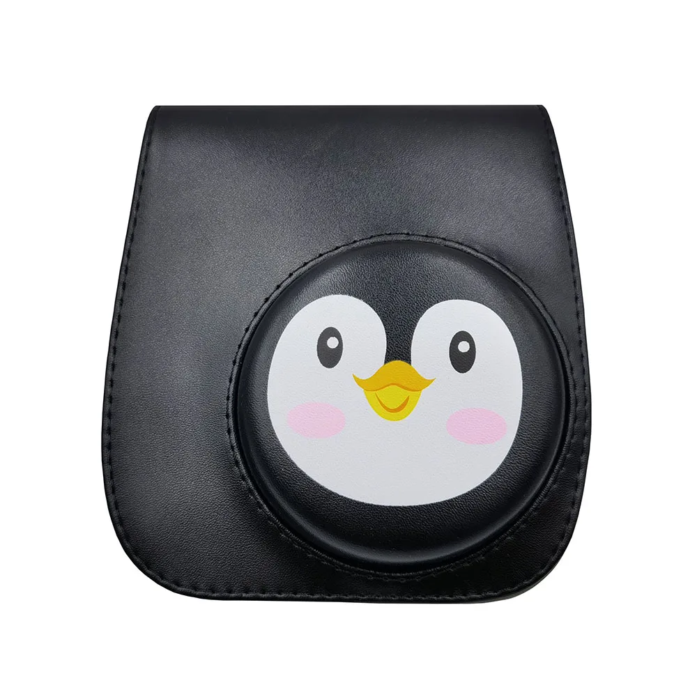 Сумка на плечо для камеры, защитный чехол, кожаная сумка для камеры Fujifilm Instax Mini 8/ MINI8 +/ 9 mini 11 с красочными узорами леса